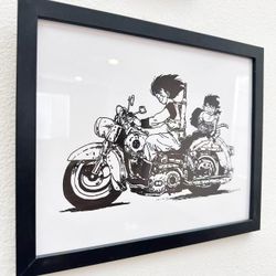 Dragon Ball Goku Art Hand Drawn 