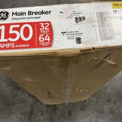GE 150 Amp 32-Space 64-Circuit Main Breaker Indoor Load Center Contractor Kit