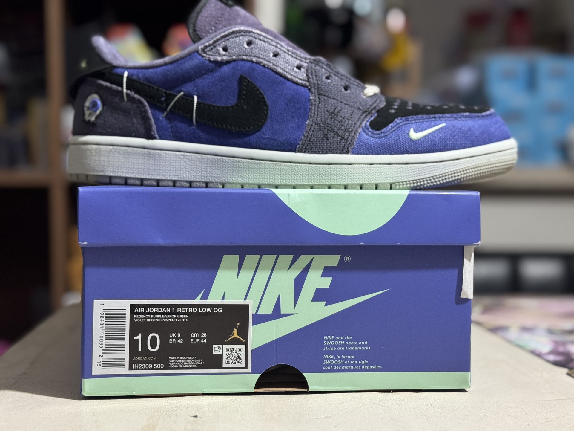 Jordan 1 Low Zion Vodoo