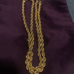 14k Gold Rope Chain 