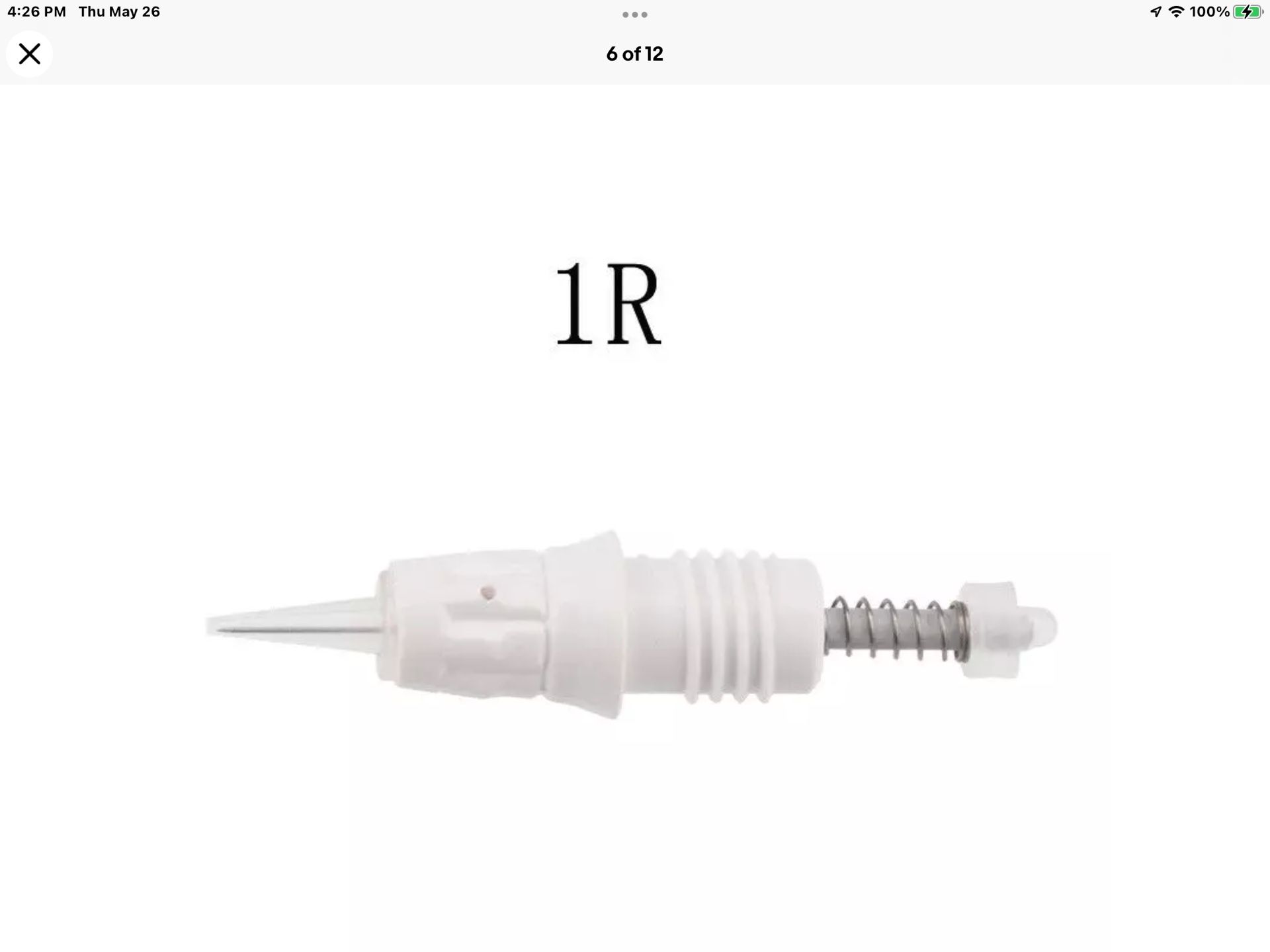 CHARMANT TATTOO 19 Needles for 9 mm tech cosmetic tattoo