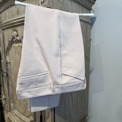 EXPRESS Editor Women’s Like New Creamy Blush Pink Mid-Rise Ankle Pants, Size 6