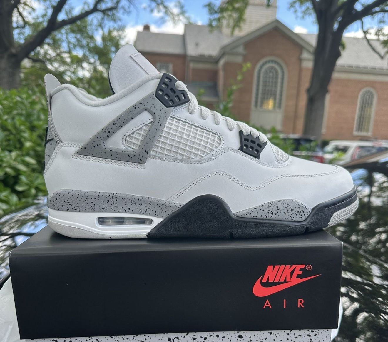 Air Jordan 4 White Cement Size 11.5 New
