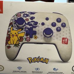 Nintendo SwitchPowerA wireless Controller for Nintendo Switch Pokémon Blossom