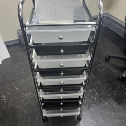 plastic drawer unit