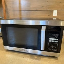 Black Decker Microwave 0.9 Cu Ft 900 Wt