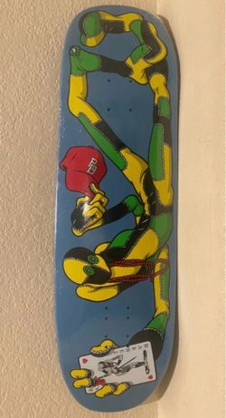 Ray Barbee Strangelove Skateboard Deck Rag Doll Autograph By Sean Cliver