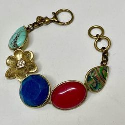 Fossil Brand Fancy Costume Bracelet with Toggle Closer