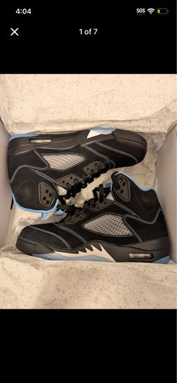 Jordan 5 Black University Blue