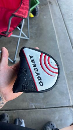 Odessy white hot putter w/head cover