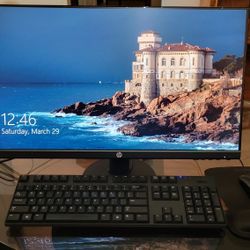 Dell Precision T1650 Mini Tower, 24" Display, Office Pro, Adobe CC Suite
