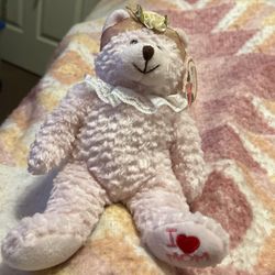 I love mom Pink Bear With Tag Mother’s Day 2003 