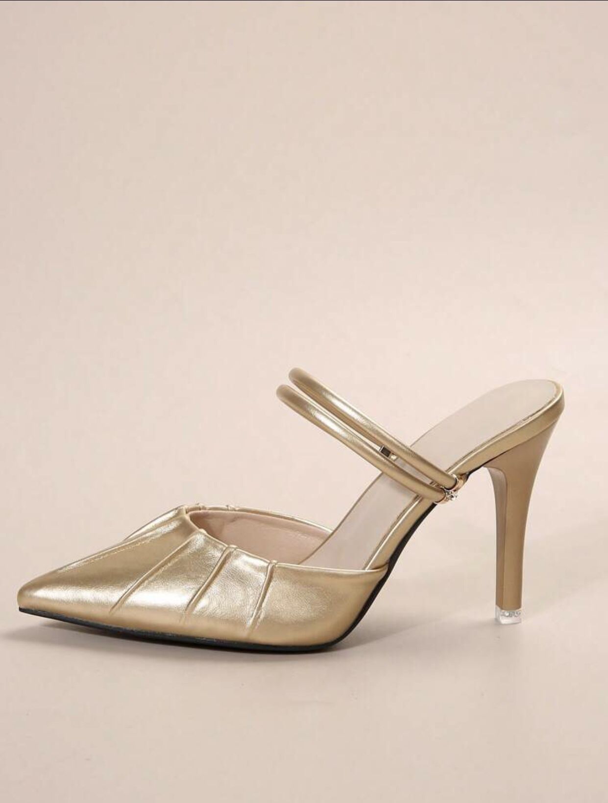 Brand New Gold Heels