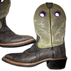 Ariat Vintage Square Toe Western Cowboy Boots