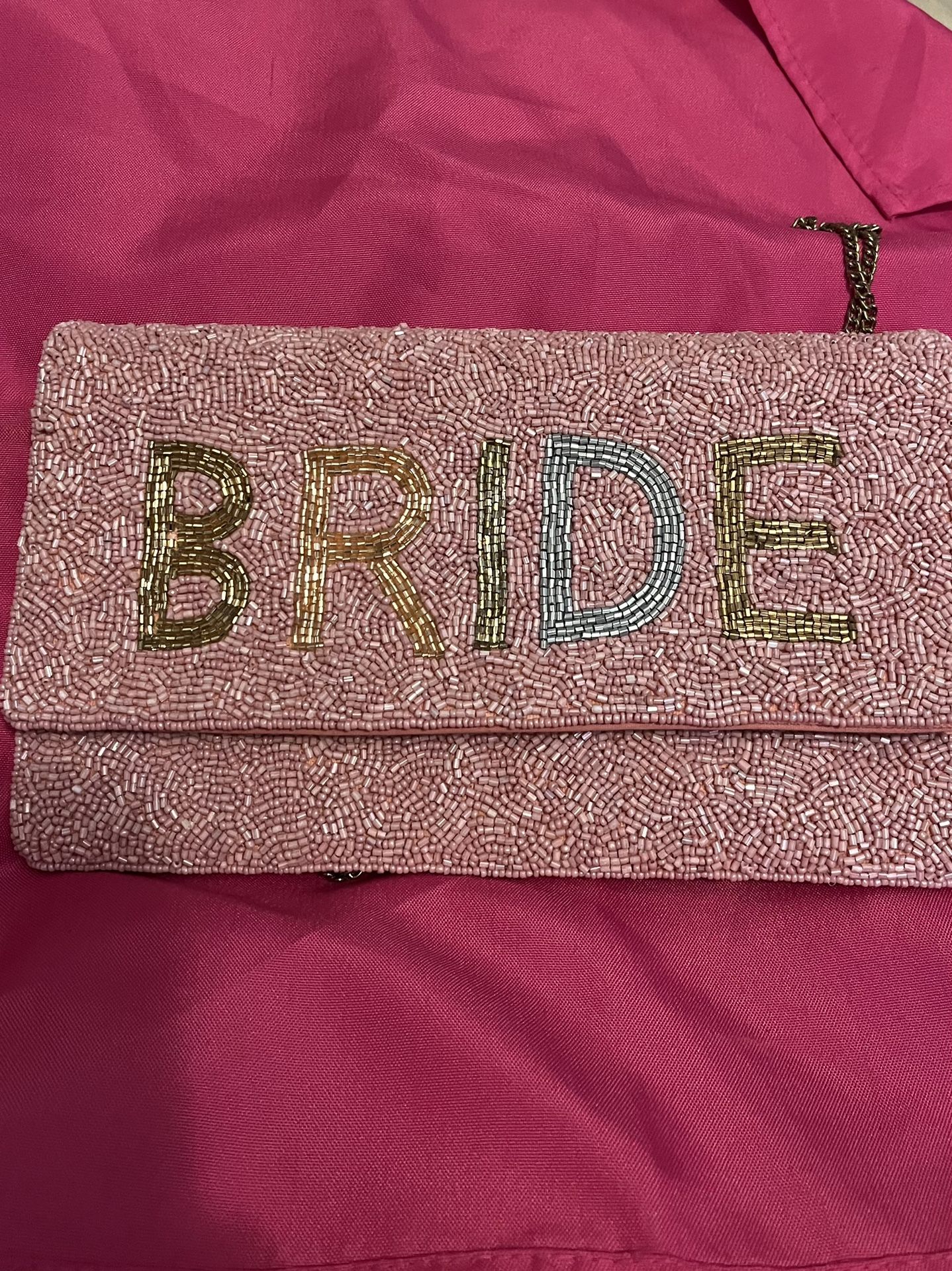 Wedding Day Bride Breaded Clutch