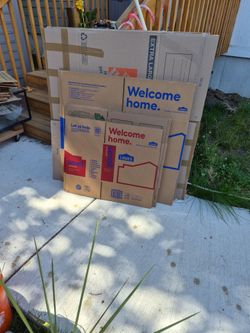 Professional moving boxes