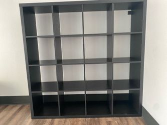 KALLAX Shelf Unit, black-brown 57-7/8”x57-7/8” two available