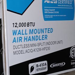ACiq Heating / Cooling Unit 12,000 BTU