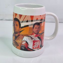 Tony Stewart Home Depot  Ceramic Collectible  Mug NASCAR.