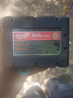Milwaukee battery