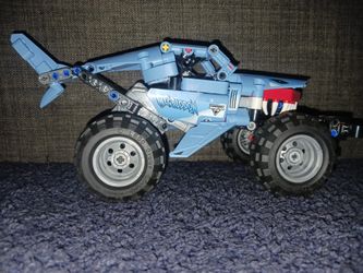 Megalodon Monster Jam Monster Truck Lego Build