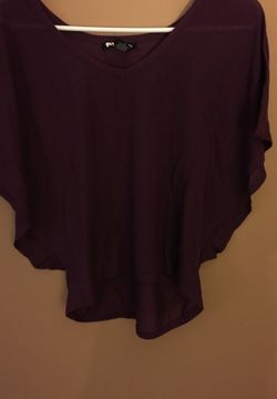 Burgundy shirt