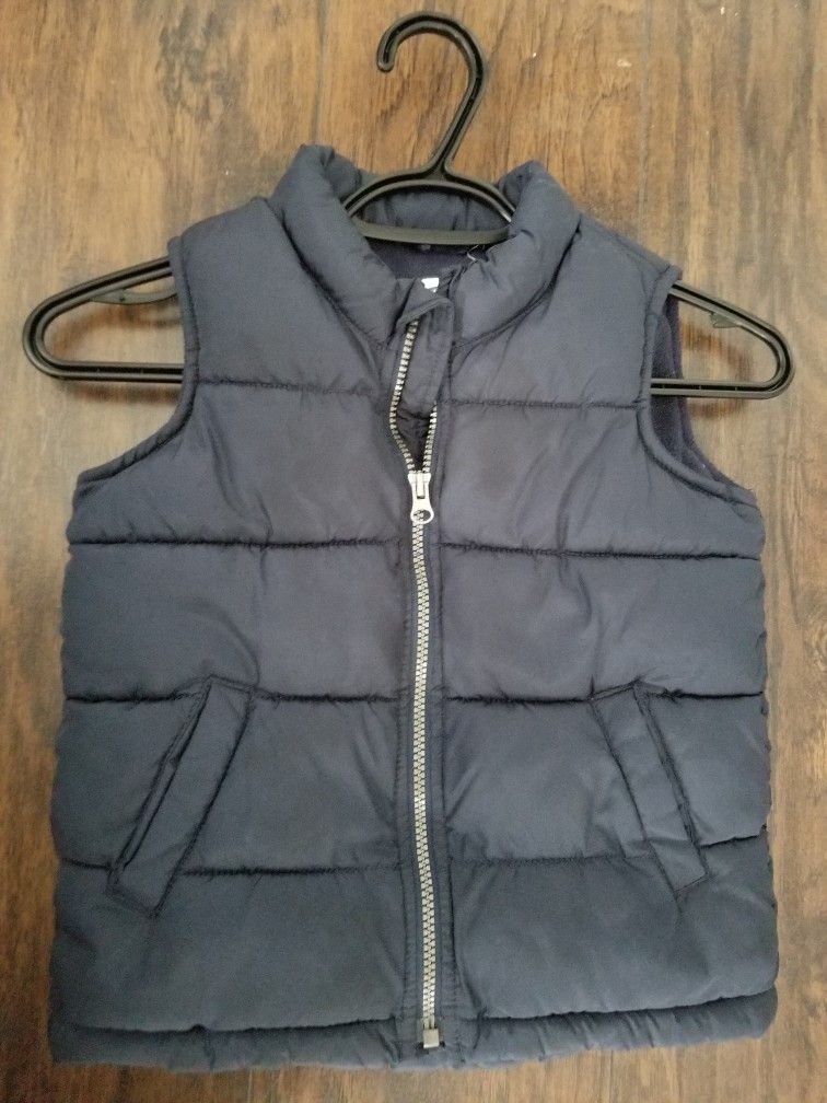 Boys 5T Navy Blue Vest