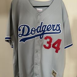 Mitchell And Ness Authentic Fernando Valenzuela XXL 