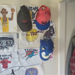 3 Snapbacks Caps For Sale (5.00$ Each)