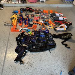 Nerf Guns and Nerf Accessories/Gear