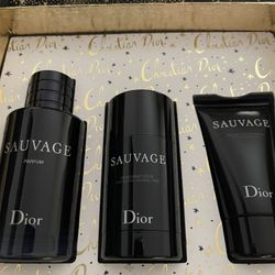 Dior Sauvage Parfume 3.4oz Deordate Stick After Shave Balm Made With Oils Last Longer 