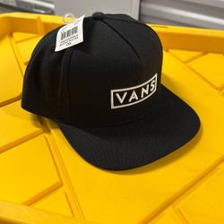 Vans Black Snapback Cap