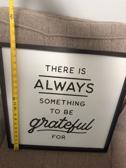 Framed Motivational Quote Wall Art