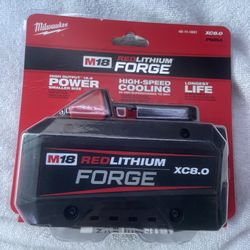 Milwaukee M18 FORDGE XC8.0 Battery 