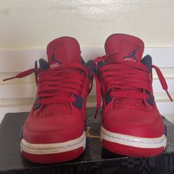 Jordan 4 Fiba Red