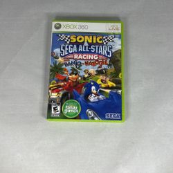 Xbox 360 Sonic Sega All-stars Racing CIB