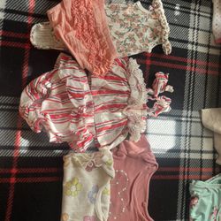 3-6 Months Girl Clothes 