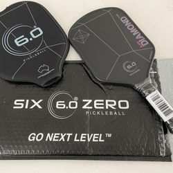 New Six Zero Pickleball Paddle
