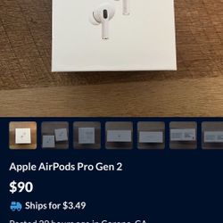 Ben N.   a Seller On Offerup Sells Fake AirPod  Pros. 