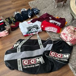 FREE HOCKEY GEAR- Youth 