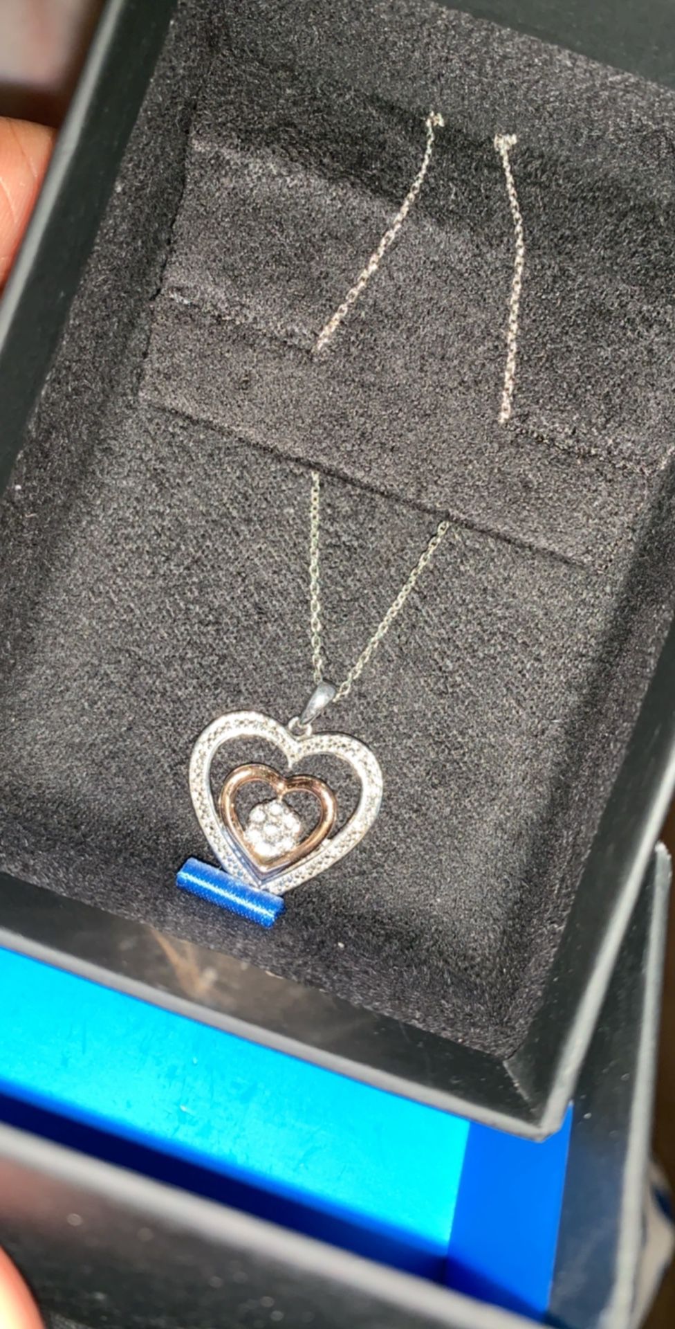 Kay Jewels diamond heart necklace