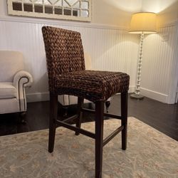 Pottery Barn Sea Grass Bar Stools