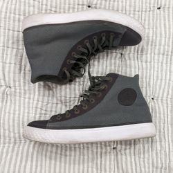 Converse CTAs Green and Black Sz 12.5