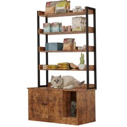 Cat Box Book Shelf