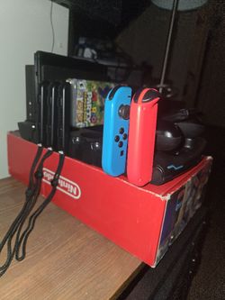 NINTENDO SWITCH SYSTEM + games more