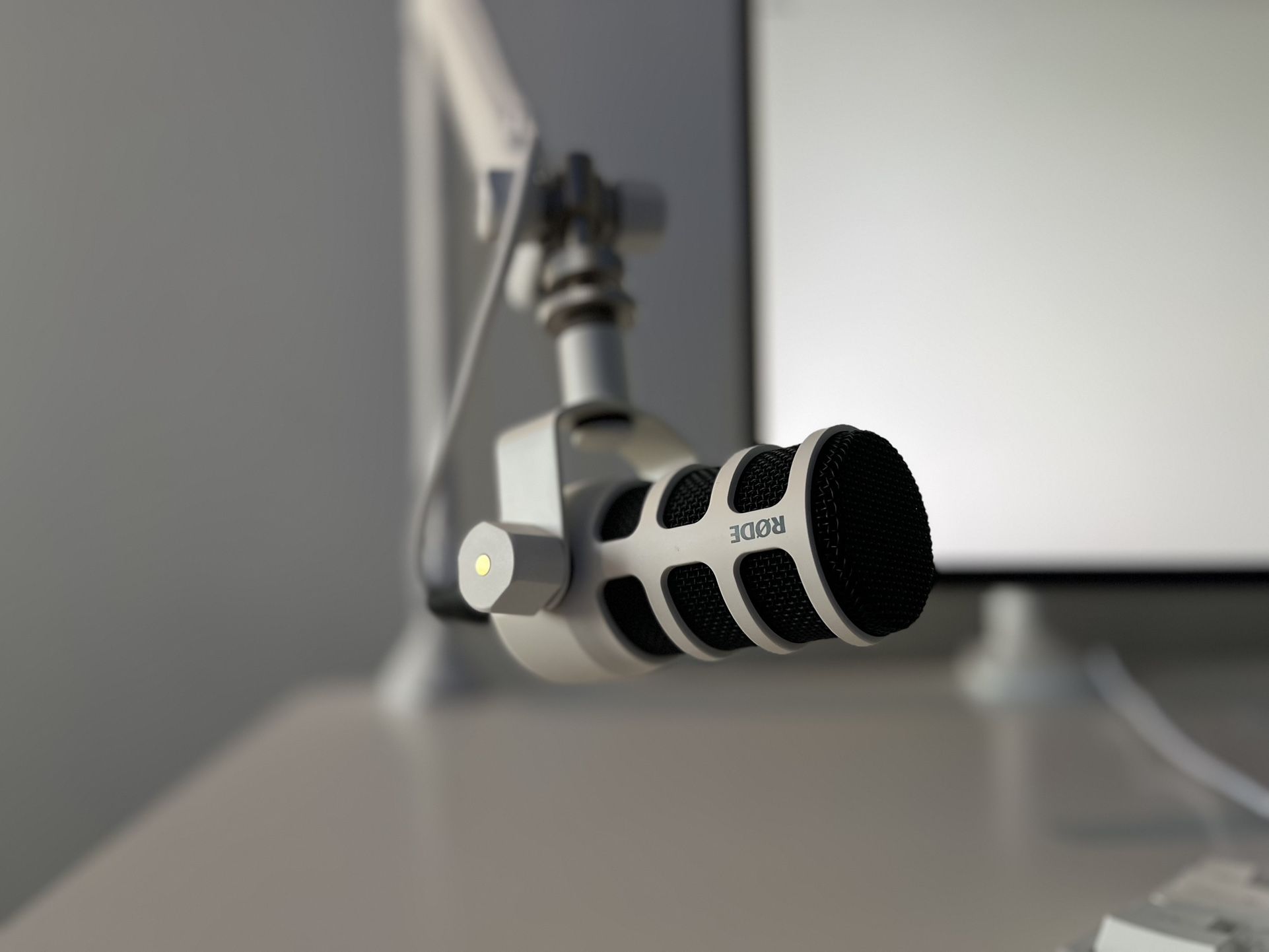 Rode Pod Mic And Rode Psa1 Mic Stand