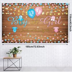 Gender Reveal Backdrop