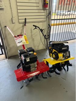 New gas tillers $449 your choice