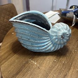 Shell  Plant Pot 