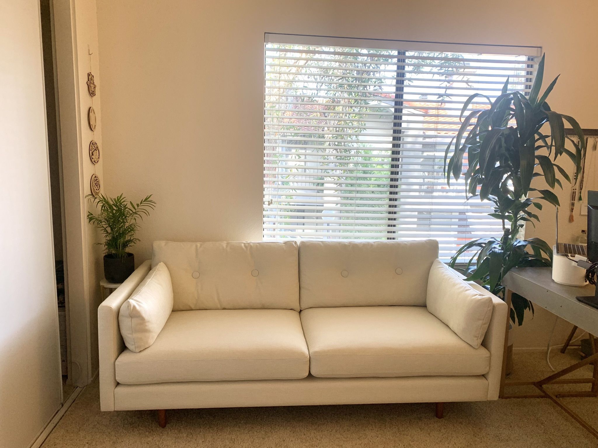 Article sofa - Anton limestone 74” sofa